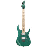 Ibanez RG421MSP‑TSP Electric Guitar – Turquoise Sparkle